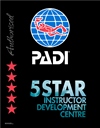 PADI 5 stars center